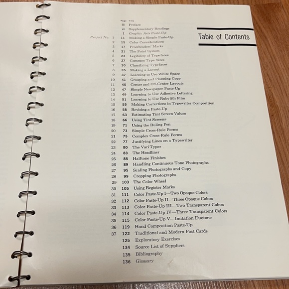 Vintage 1970s Paste Up Graphic Arts book - Picture 6 of 9